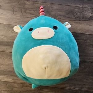Squishmallows Ace The Blue Unicorn Plush Stuffed Animal 16 Inch Stuffed